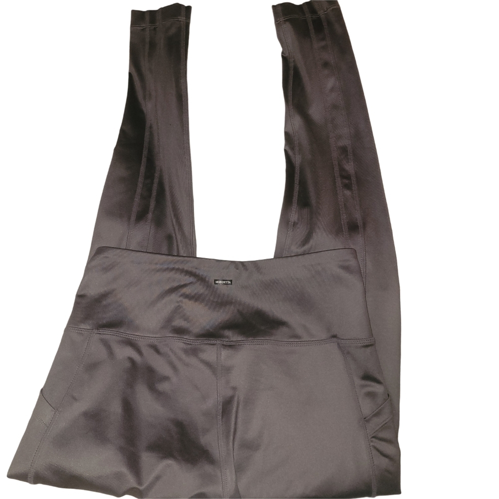 Mondetta Grey Performance + Luxury Leggings Size S - Picture 3 of 4